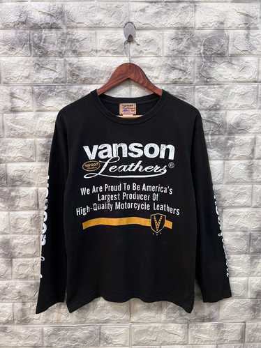 Racing × Streetwear × Vanson Leathers Vintage Vans