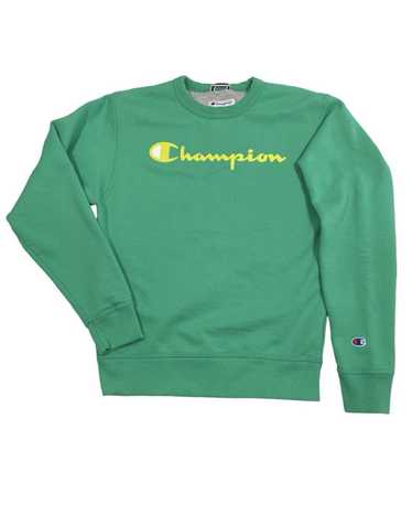 Champion Champion Logo Size S Pastel Green Crewnec