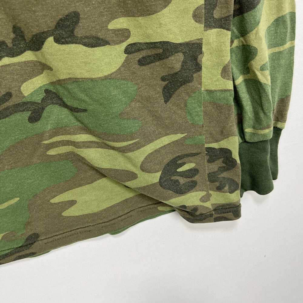 Camo × Vintage Vintage 90s Faded Camo Longsleeve … - image 4