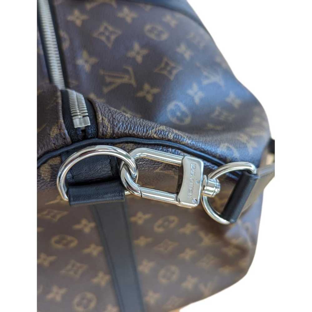 Louis Vuitton Keepall cloth travel bag - image 3