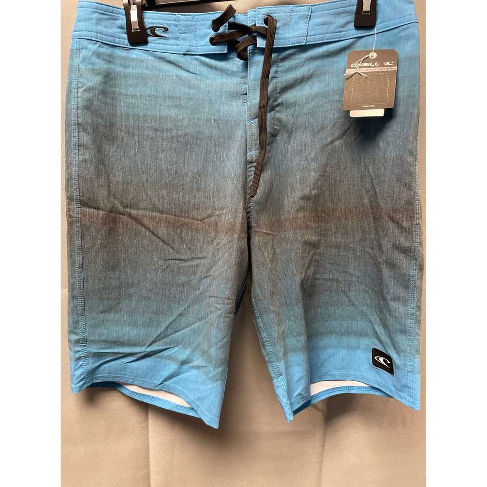 Other O'Neill Men's Aqua Blue/Gray Swimming Trunk… - image 1