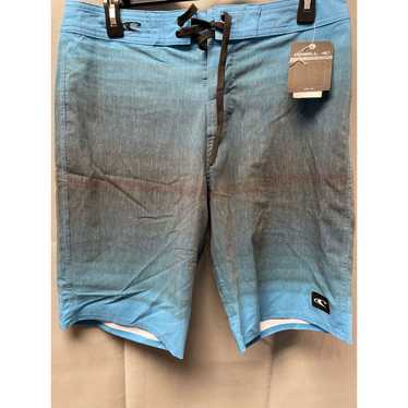 Other O'Neill Men's Aqua Blue/Gray Swimming Trunk… - image 1