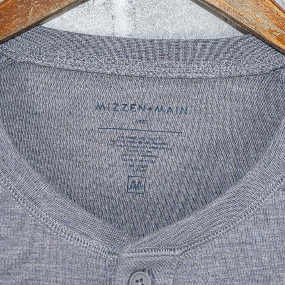 Mizzen+Main MIZZEN + MAIN Long Sleeve Henley Shir… - image 3