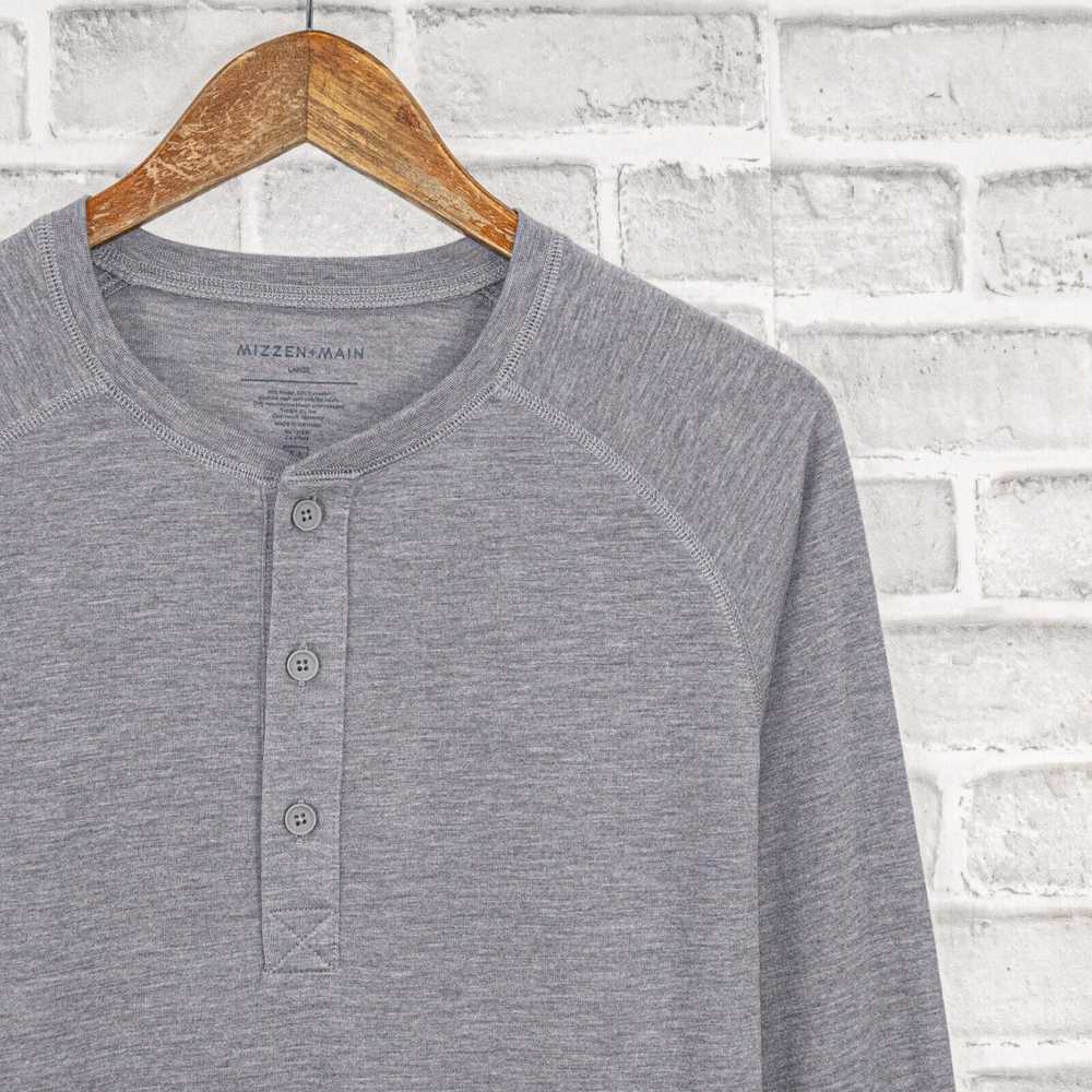 Mizzen+Main MIZZEN + MAIN Long Sleeve Henley Shir… - image 5