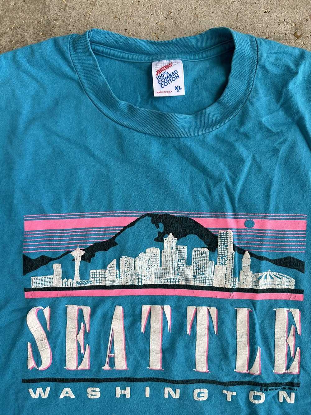 Made In Usa × Streetwear × Vintage Vintage Seattl… - image 2