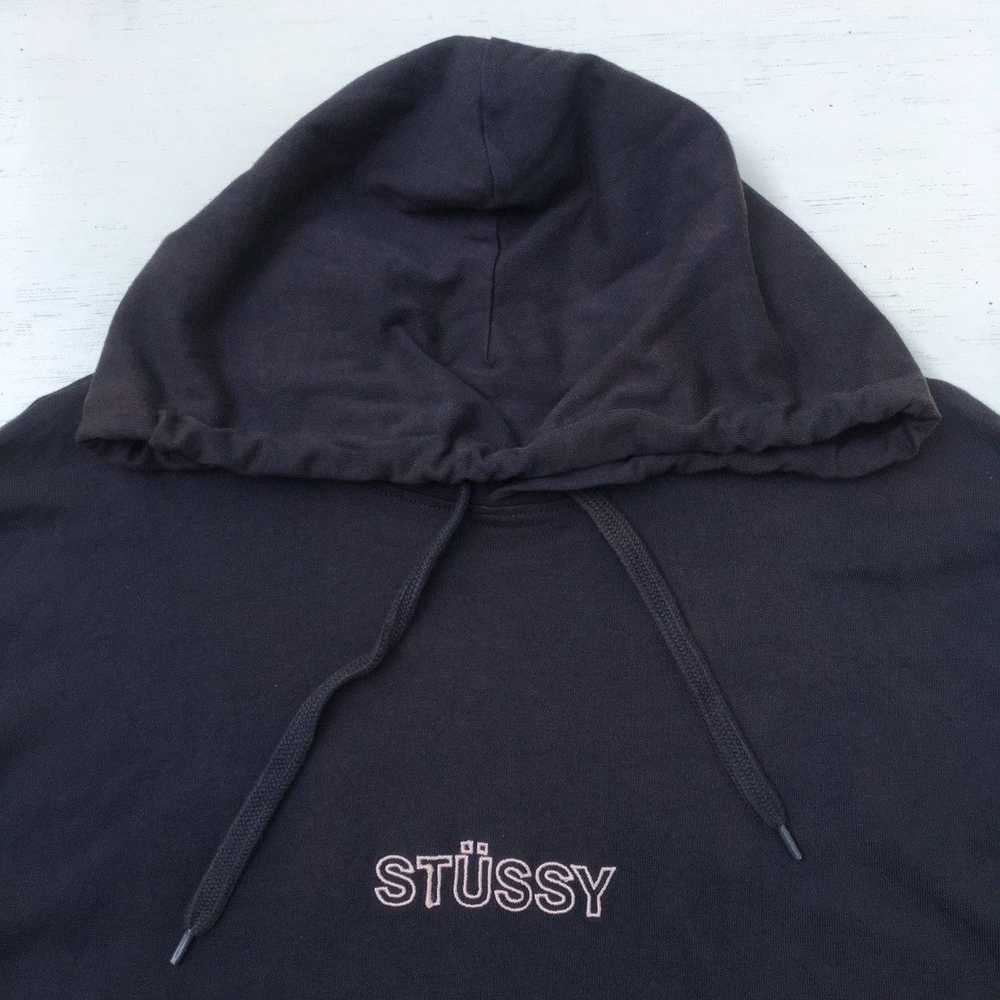 Stussy × Vintage Stussy World Tribe Hoodie ( Unev… - image 8