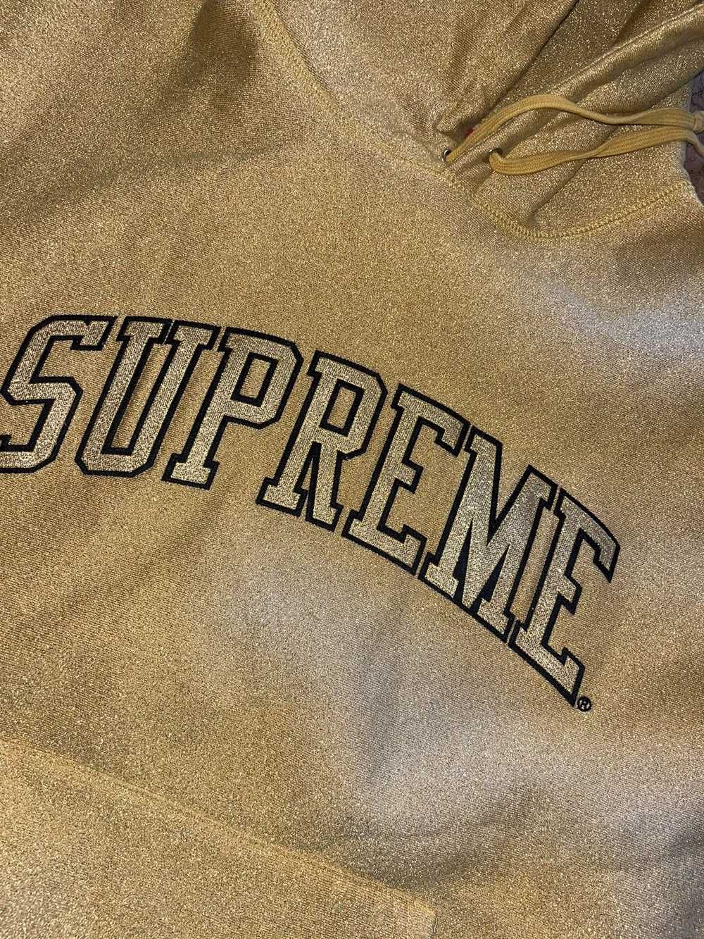 Supreme SS23 Supreme Metallic glitter arc hoodie - image 5