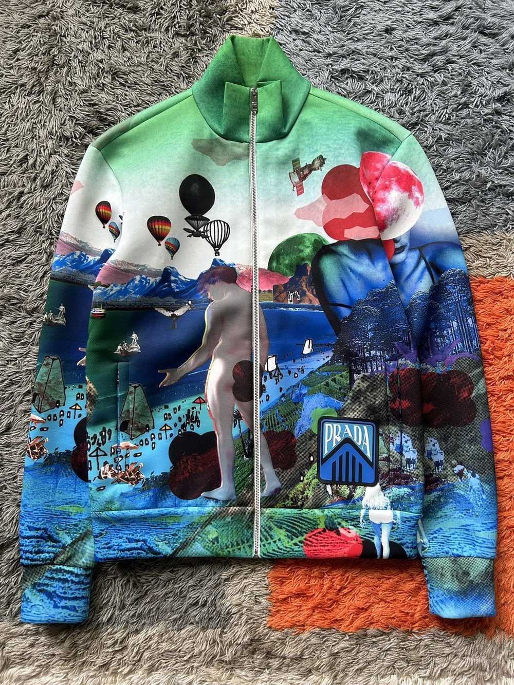 Prada Psychedelic Flashback Track Jacket - image 1