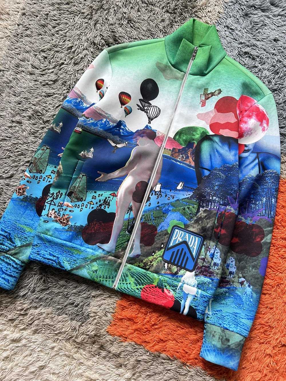 Prada Psychedelic Flashback Track Jacket - image 2