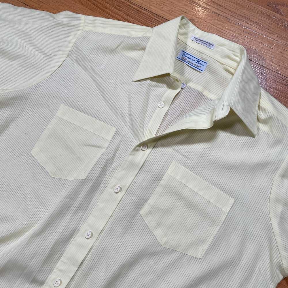 Sears Vintage Sears Summer Tones Shirt Short Slee… - image 2