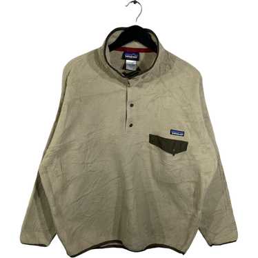 Patagonia Vintage Patagonia Synchilla Oatmeal 1/4… - image 1