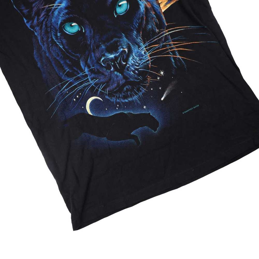 Vintage Vintage Habitat Black Jaguar Night Scene … - image 3