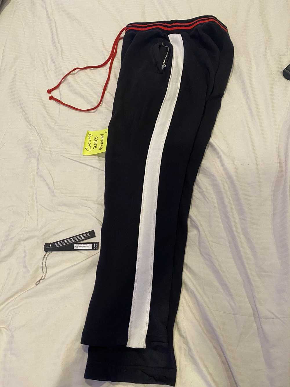 Amiri Amiri Stripe Sweatpants Cashmere Blend - image 2