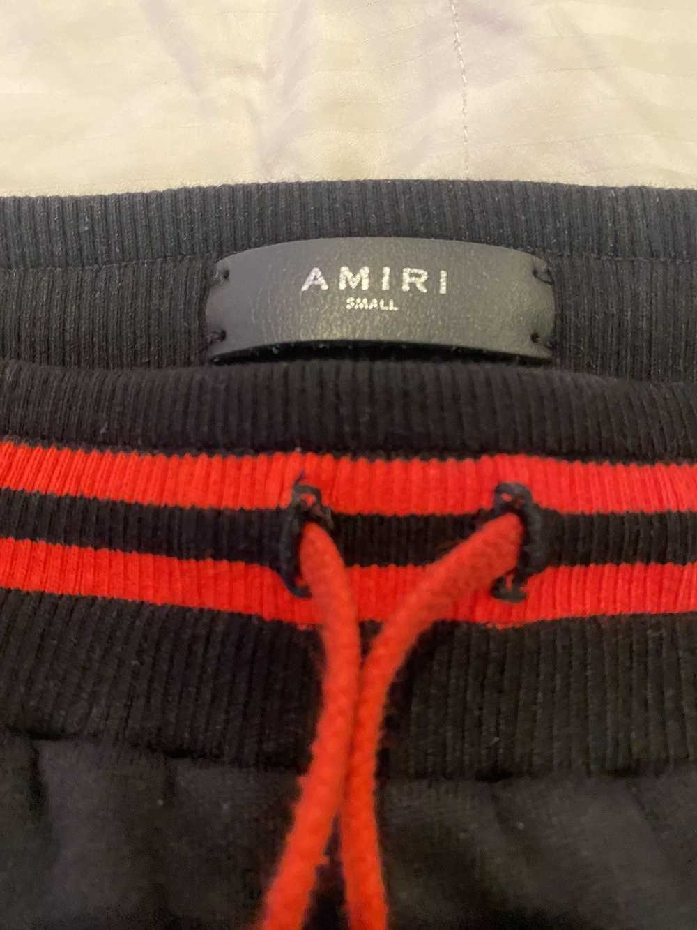 Amiri Amiri Stripe Sweatpants Cashmere Blend - image 5