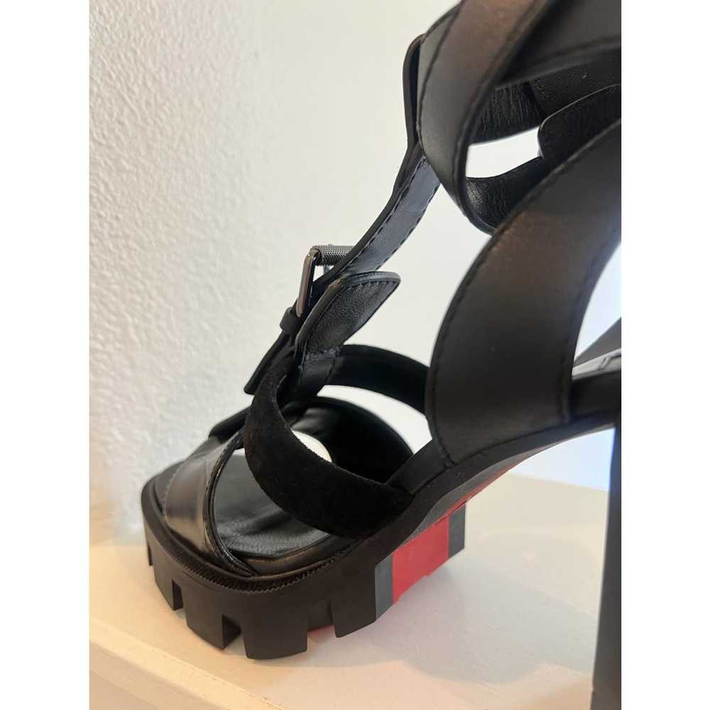 Christian Louboutin Leather sandal - image 5