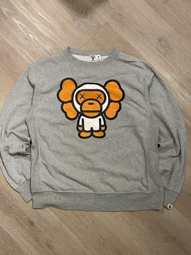 Bape × Kaws Bape Kaws 2005 crewneck