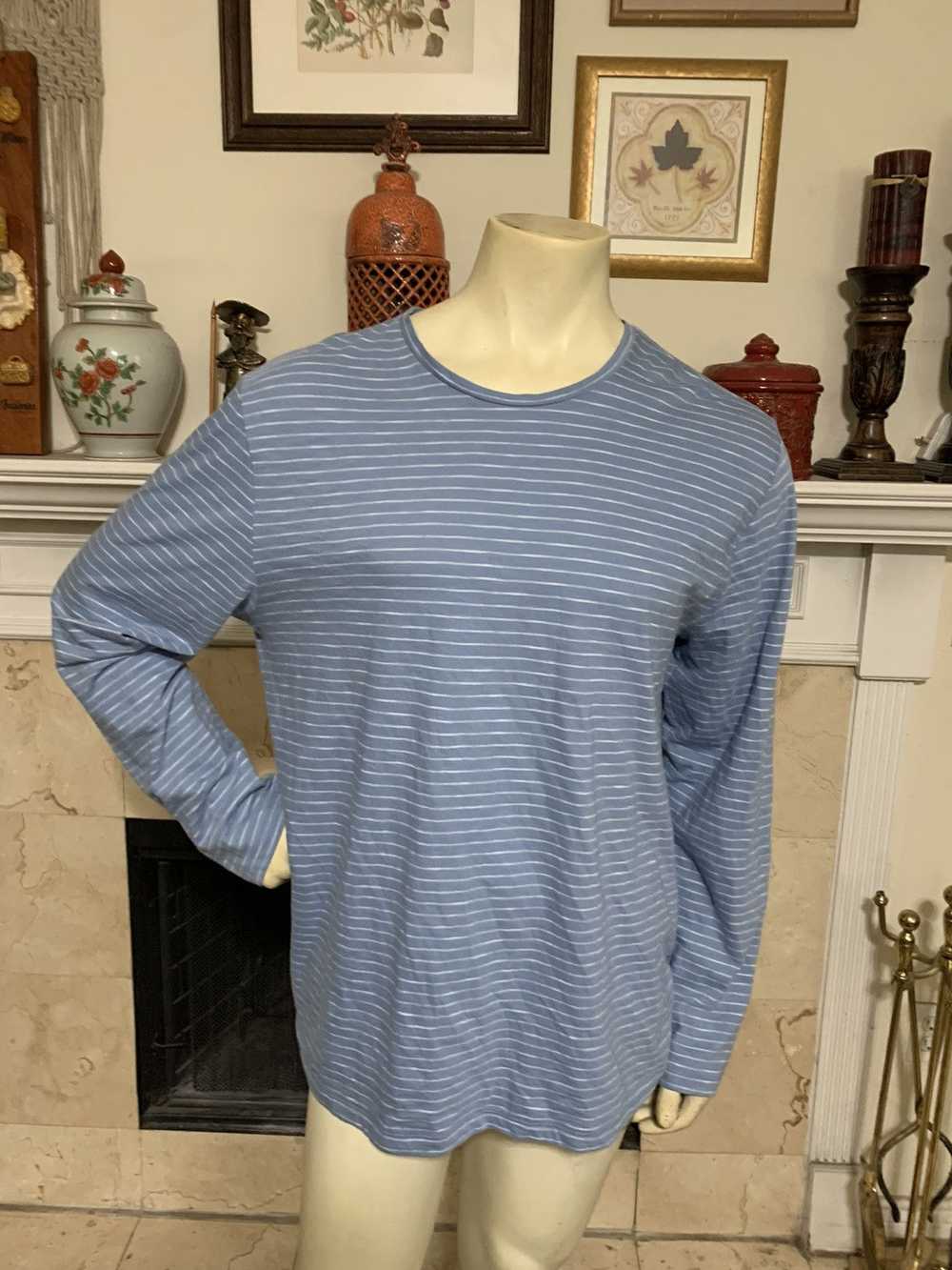 Vince Striped LS tee - image 1