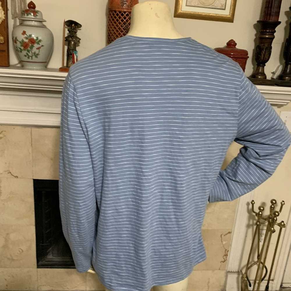 Vince Striped LS tee - image 5