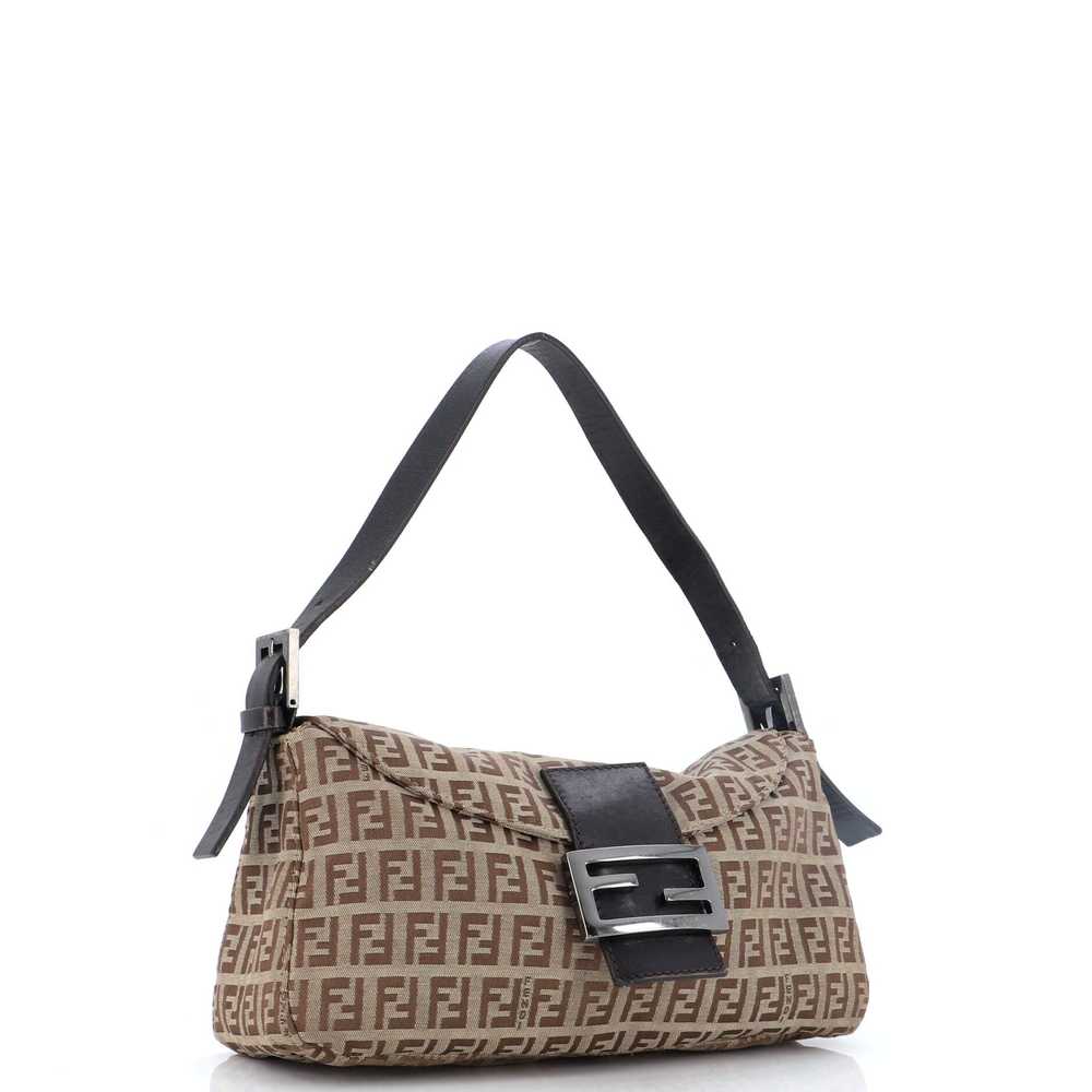 FENDI Double Flap Bag Zucchino Canvas Medium - image 2