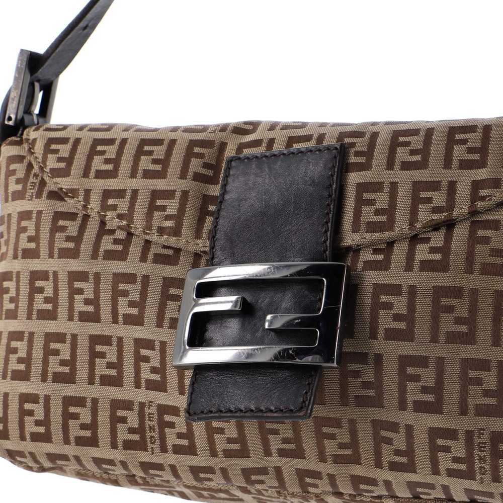 FENDI Double Flap Bag Zucchino Canvas Medium - image 5