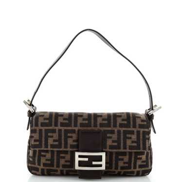 FENDI Baguette Bag Zucca Canvas - image 1