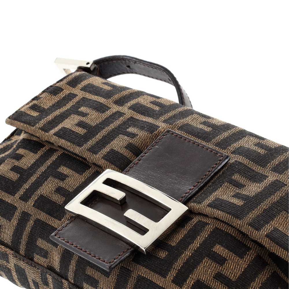 FENDI Baguette Bag Zucca Canvas - image 6