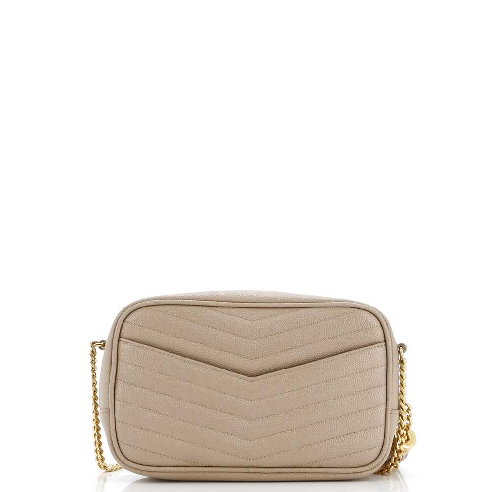 Saint Laurent Lou Camera Bag Matelasse Chevron Le… - image 3