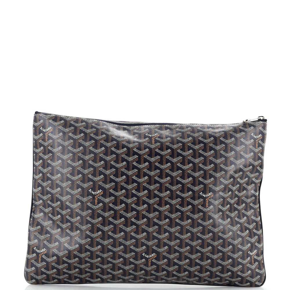 GOYARD Senat Zip Pouch Coated Canvas GM - image 3