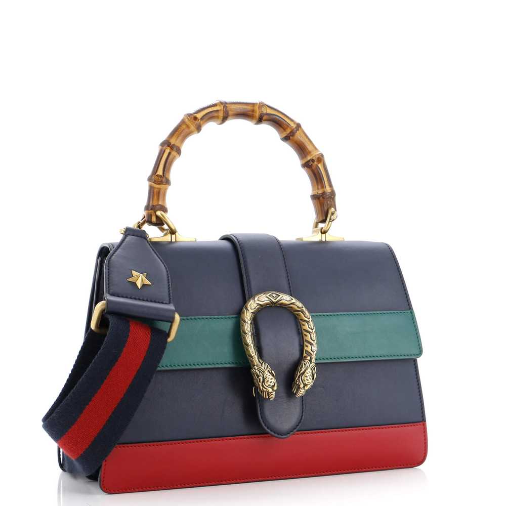 GUCCI Dionysus Bamboo Top Handle Bag Colorblock L… - image 2