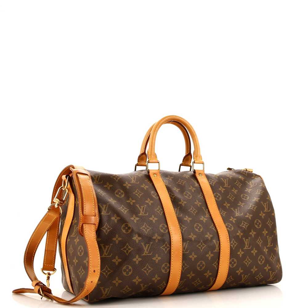 Louis Vuitton Keepall Bandouliere Bag Monogram Ca… - image 2