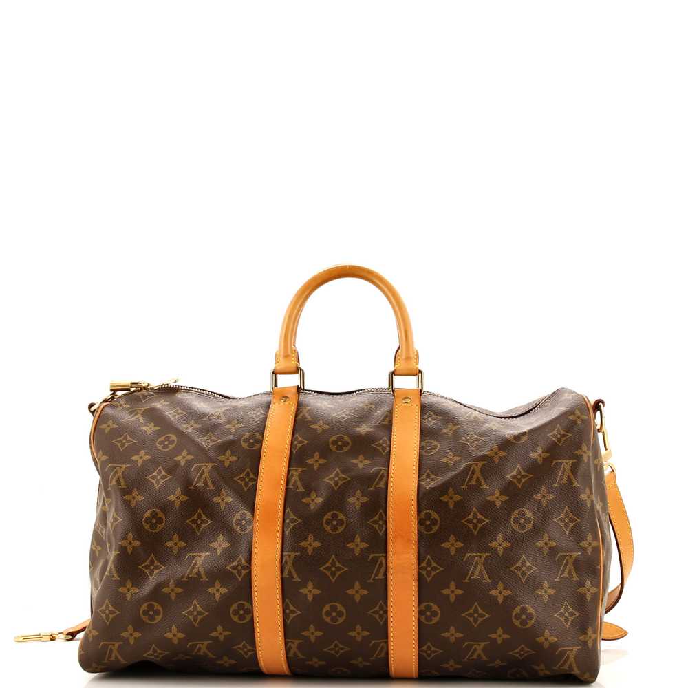 Louis Vuitton Keepall Bandouliere Bag Monogram Ca… - image 3