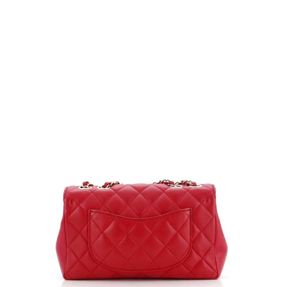 CHANEL Mademoiselle Chic Flap Bag Quilted Lambski… - image 4