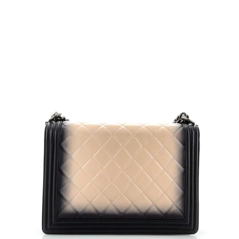 CHANEL Boy Flap Bag Quilted Ombre Leather New Med… - image 4