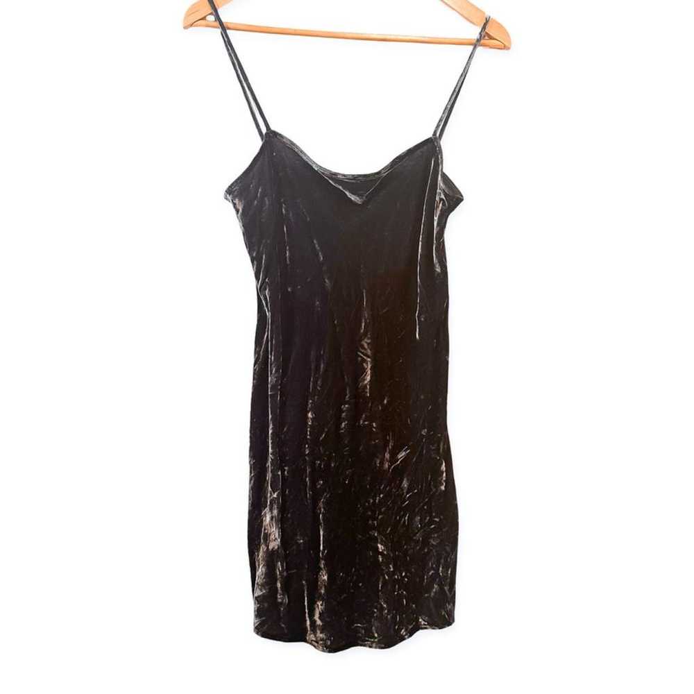 Reformation Velvet mini dress - image 3