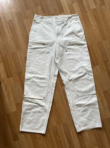 Helmut Lang Helmut Lang Off White Workwear Pants