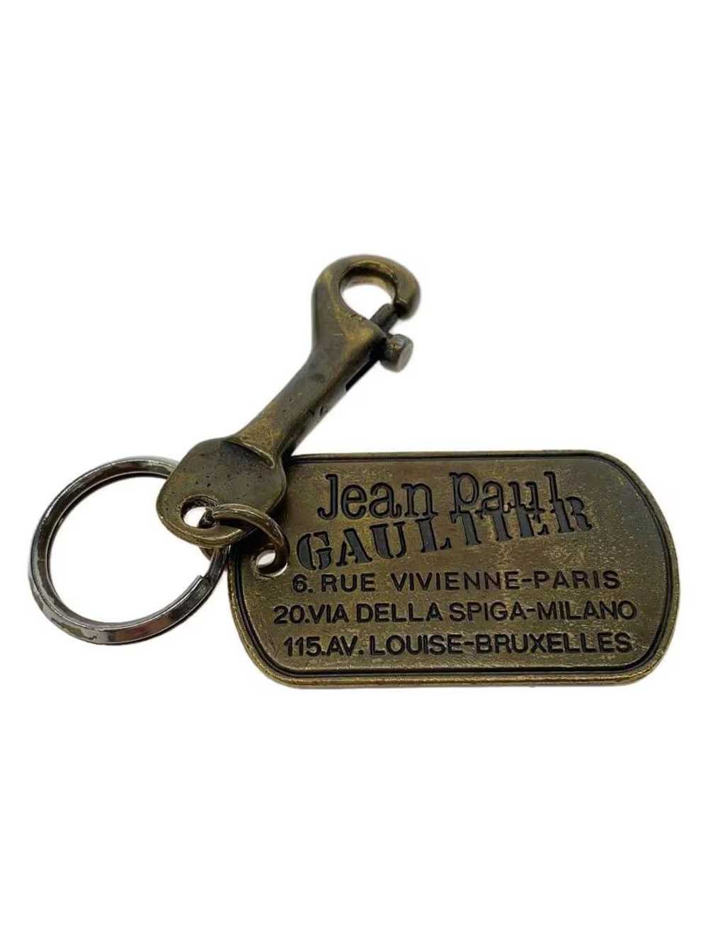 Jean Paul Gaultier Dog Tag Keyring - image 1