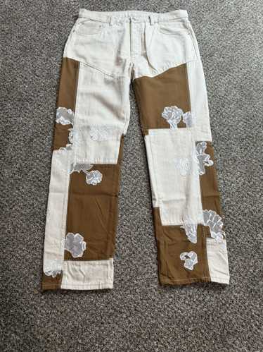 MNML MNML floral embroidered jeans