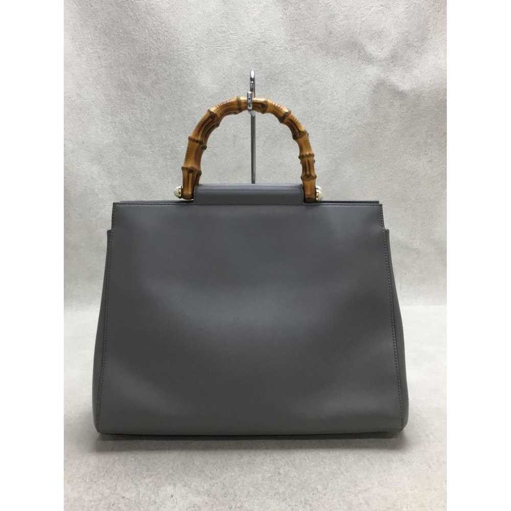 Gucci Nymphaea leather handbag - image 4