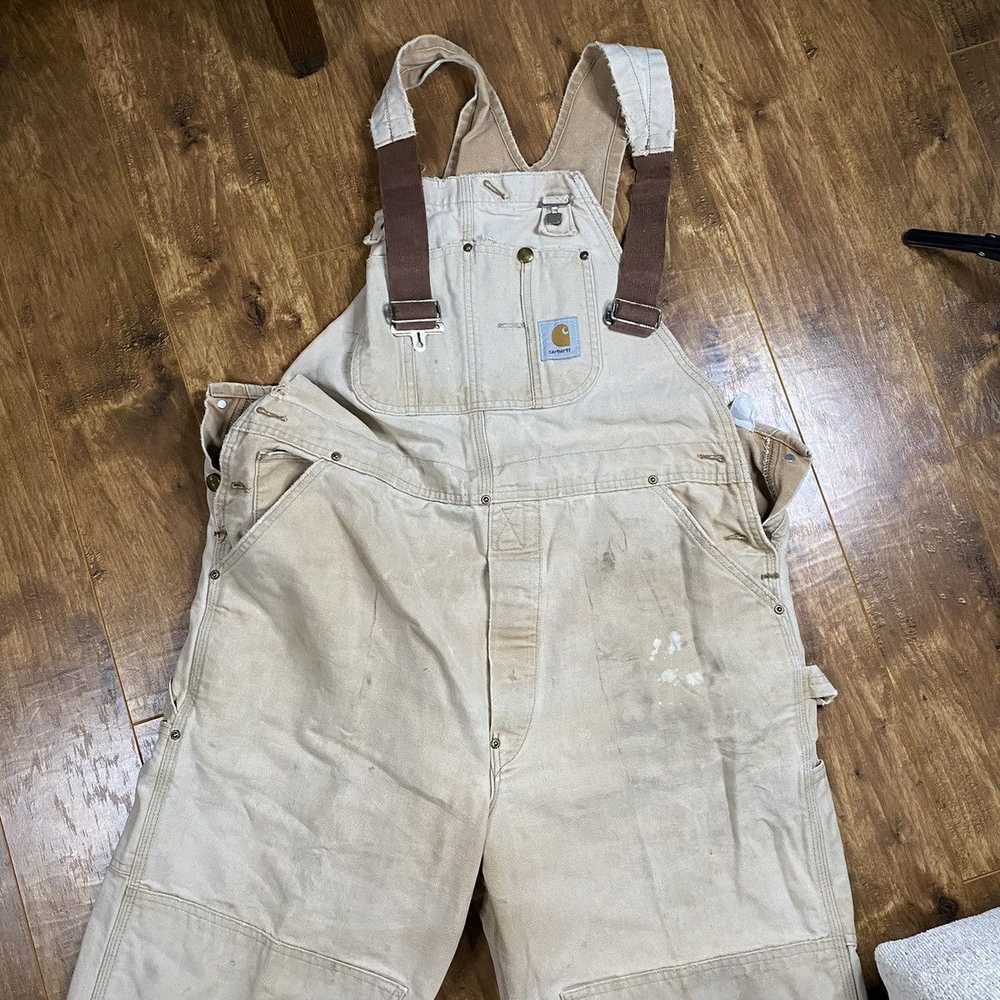 Carhartt × Vintage Vintage 1990s Carhartt Overalls - image 2