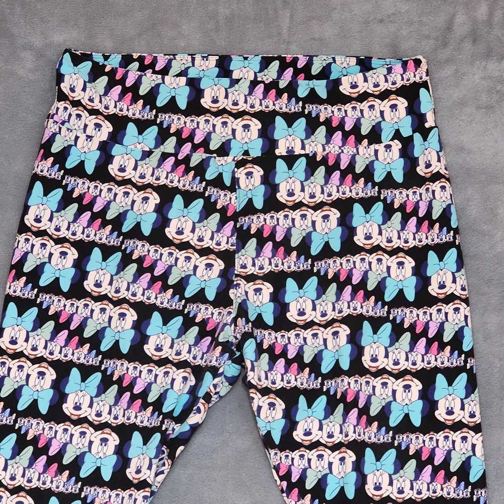 LuLaRoe Leggings Minnie Mouse Tall and Curvy - image 3