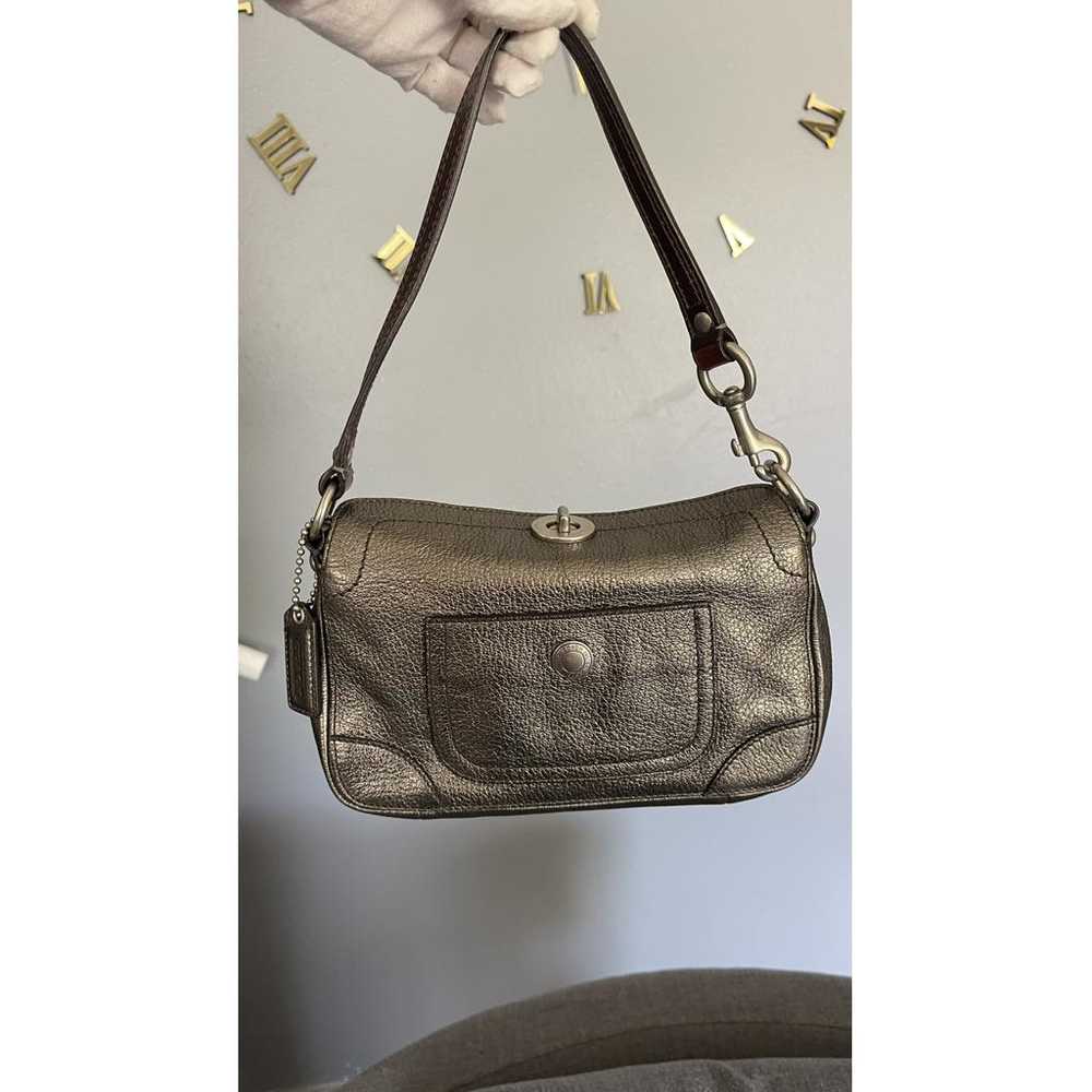 Coach Leather handbag - image 4