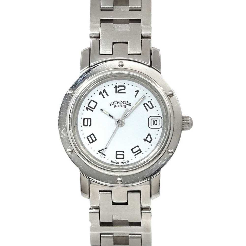 Hermes Hermes Clipper CL4 210 Ladies Watch Date W… - image 1