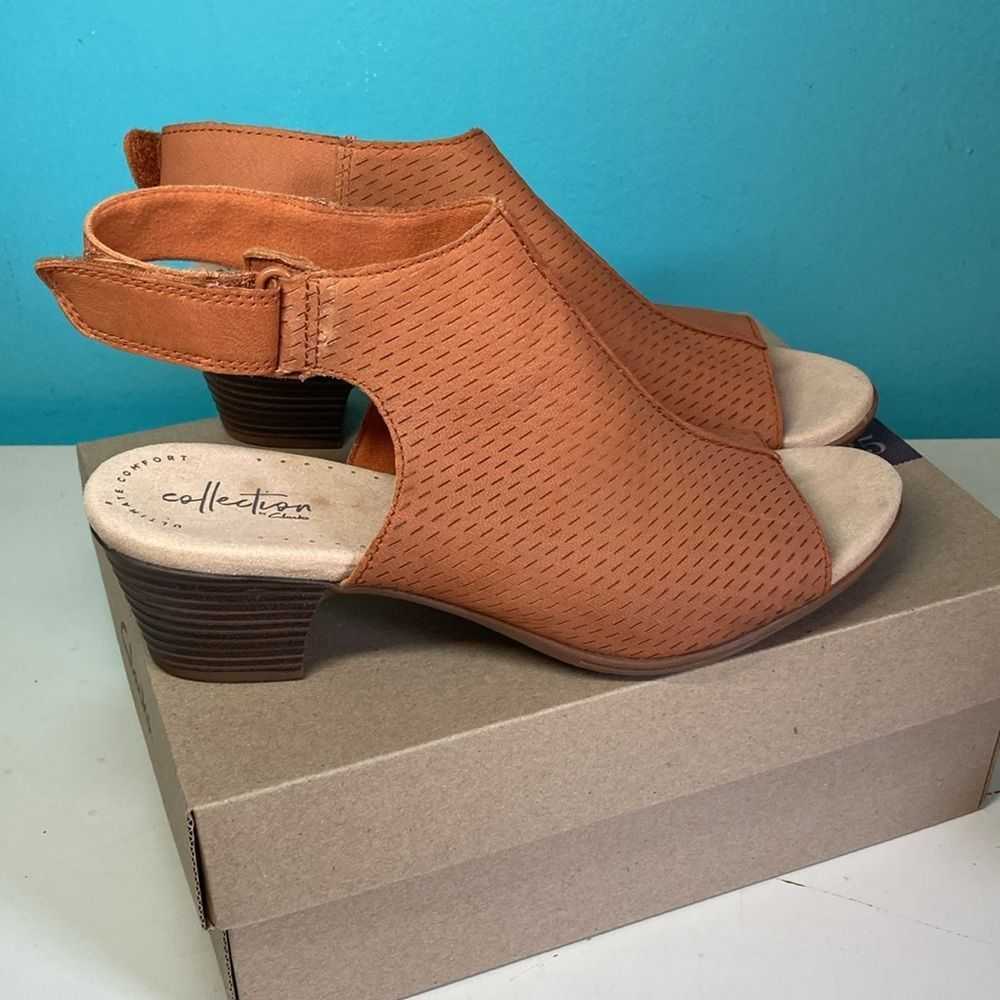 Clarks Clarks Women’s Valerie James Nubuck Heeled… - image 3