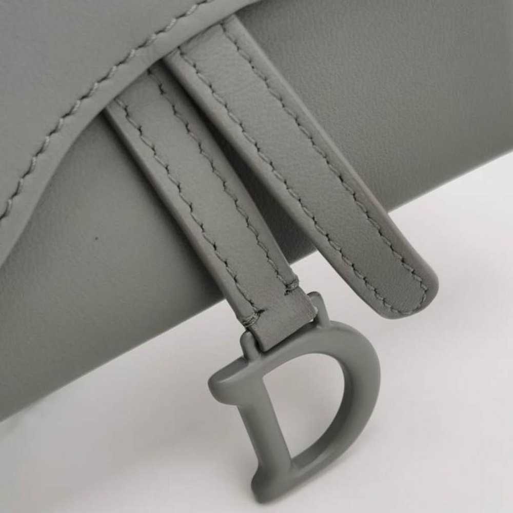 Dior Saddle rectangular leather handbag - image 4