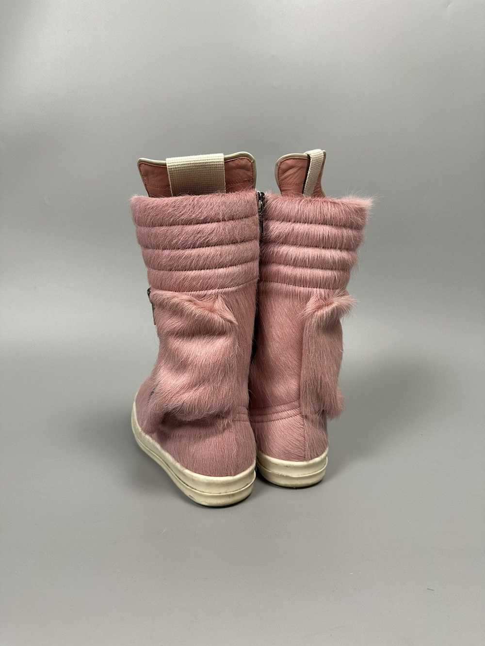 Rick Owens FW22 ‘STROBE’ Dirty Pink Ponyhair Carg… - image 5