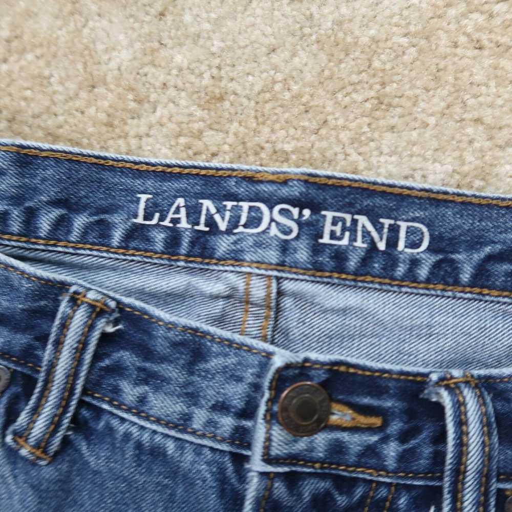 Vintage Vintage Lands End Traditional Fit Jeans M… - image 3