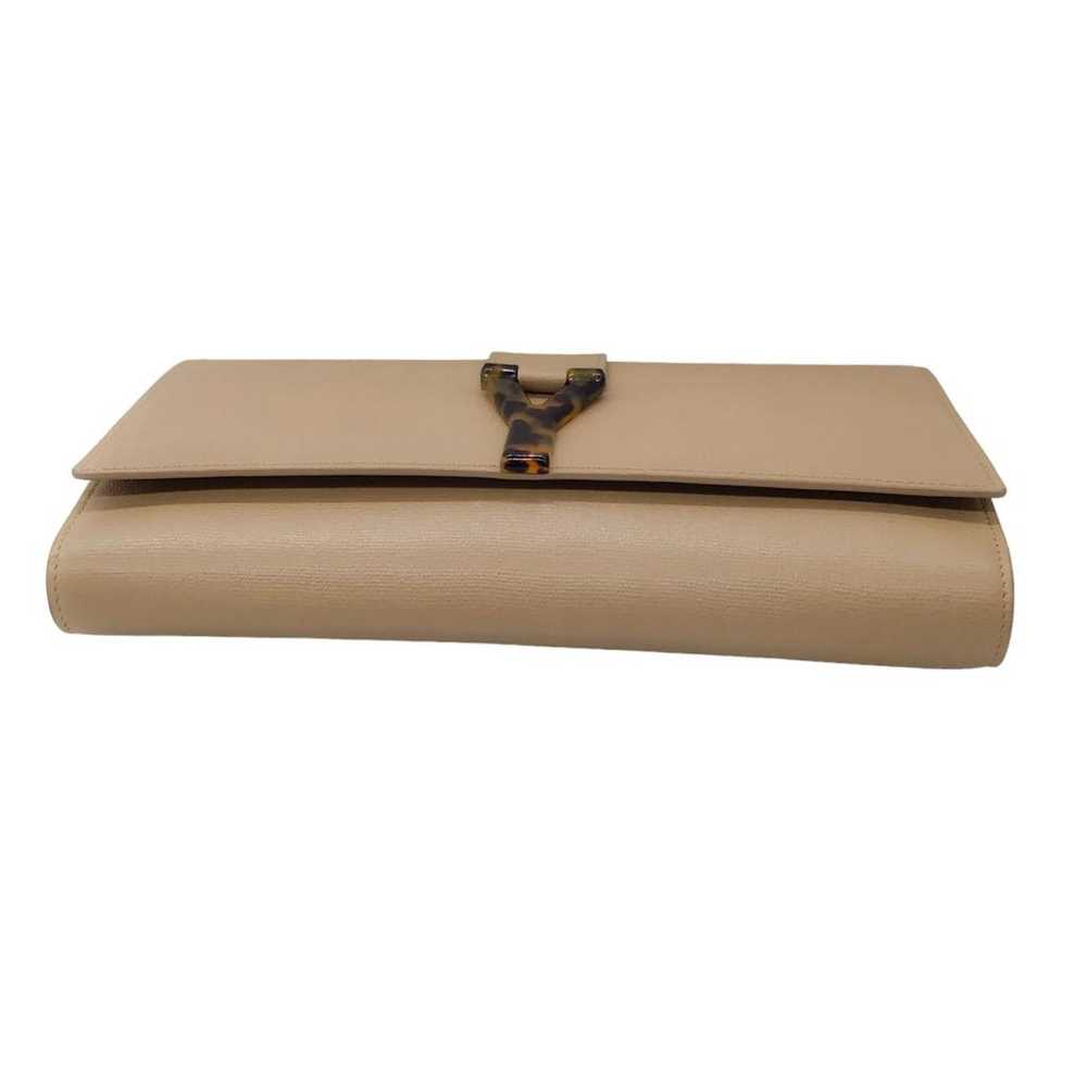 Yves Saint Laurent Leather clutch bag - image 4