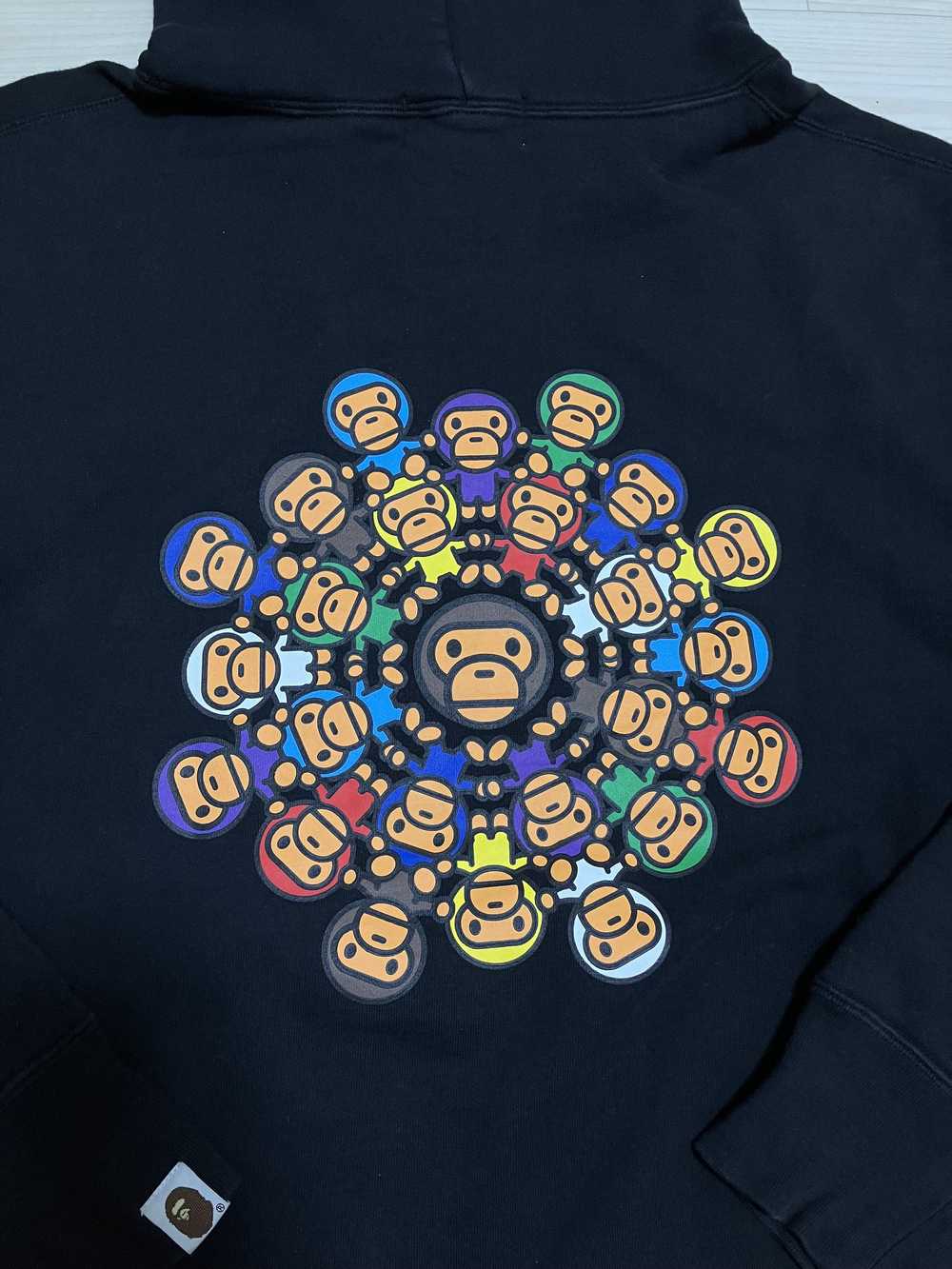 Bape Baby Milo Circle Relaxed Pullover Hoodie - image 4