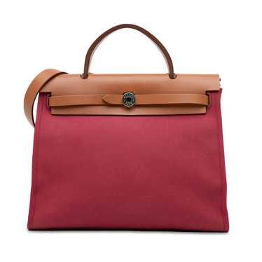 Hermès Herbag leather crossbody bag