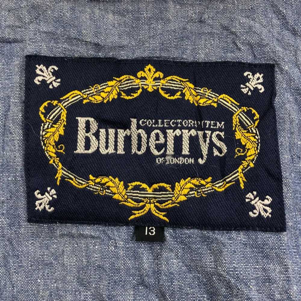 Burberry Vtg 80’ BURBERRY LONDON COLLECTOR Revers… - image 8